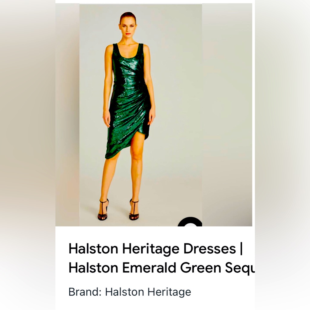 Halston Woman Cocktail Dress, Like New, Size 8